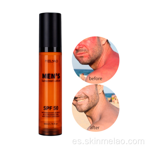 Loción solar de protección solar mineral resistente SPF 50